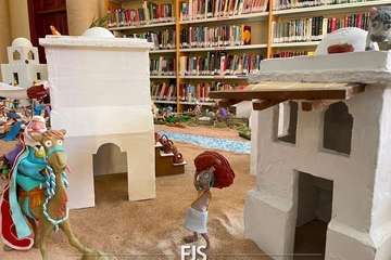 Un belén de pastilina, atractivo de la Biblioteca Saulo Torón (Telde)/Francisco Javier Santana.